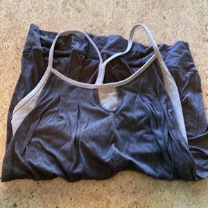 Lulu tank with built in bra